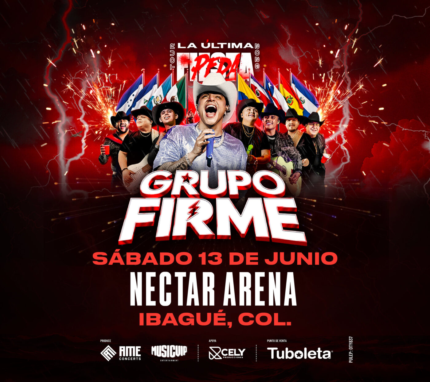Grupo Firme - la Última Peda 2026 - Ibague en Arena Nectar - Ibagué