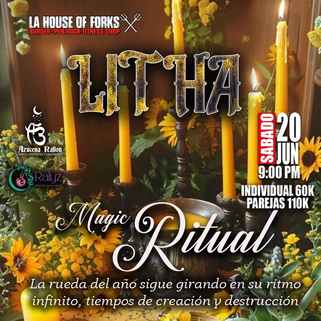 Litha - Magic Ritual en La House Of Forks - 20 de junio de 2026