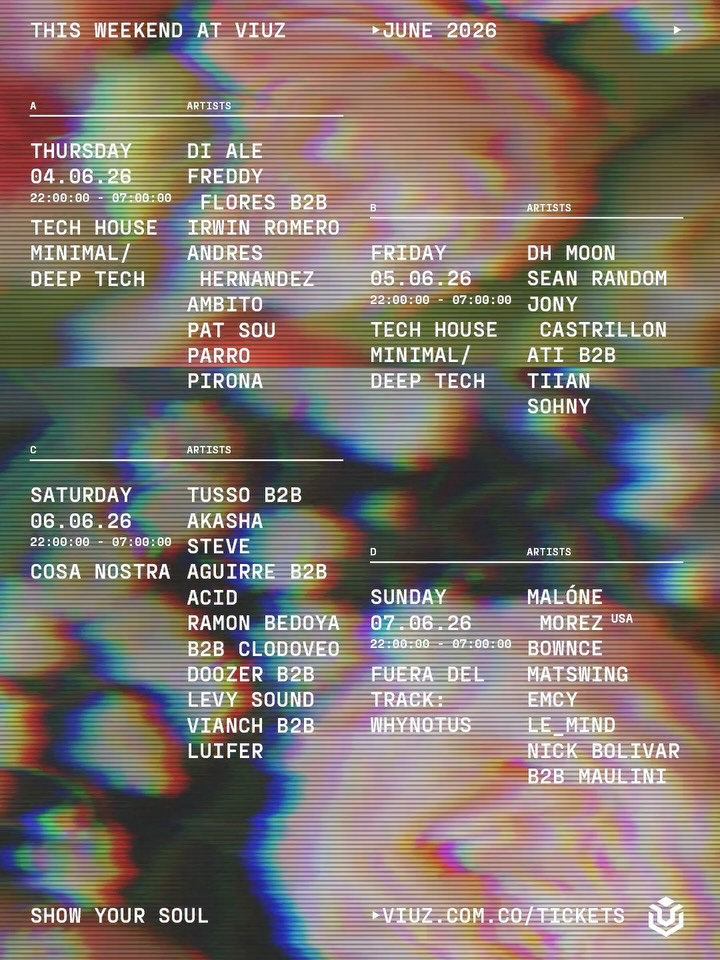 This Weekend At Viuz - Viuz Club - 7 de junio de 2026