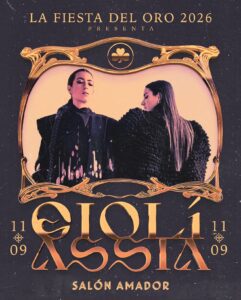 TECHNO, HOUSE E INDIE - “GIOLI Y ASSIA” EN LA CASA “SALÓN AMADOR X HIGH STATION”