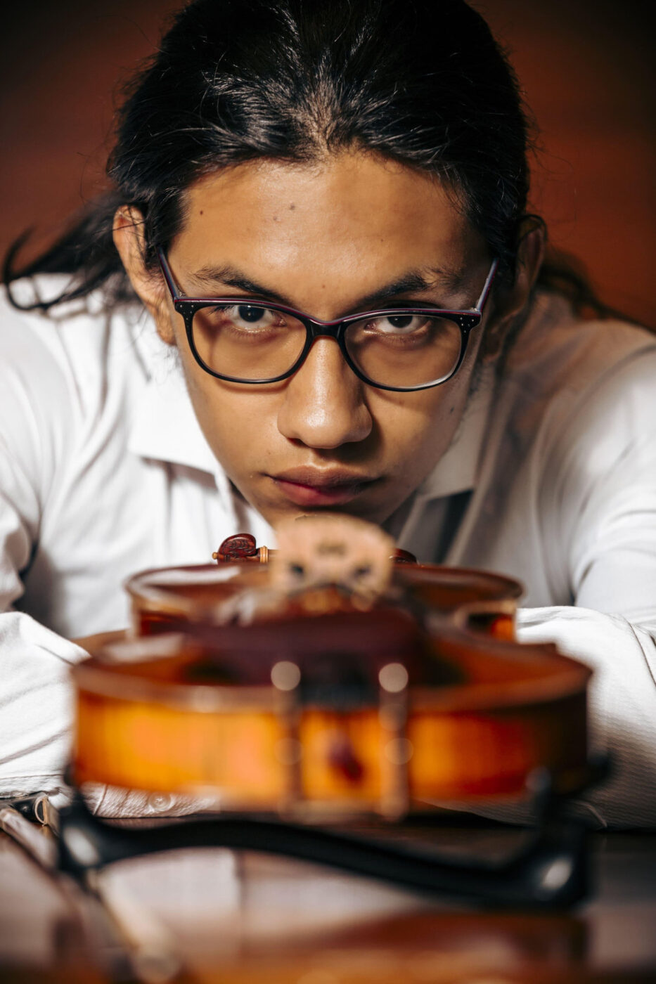 Gustavo Ceballos Bejarano (Colombia), Violín en Sala de Conciertos de la Biblioteca Luis Ángel Arango - Bogotá